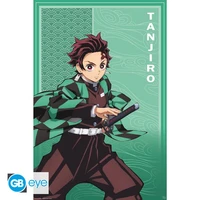 Demon slayer - poster maxi (91,5x61 cm) - tanjiro s2