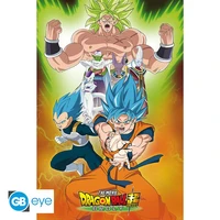 Dragon ball broly - poster maxi (91,5x61 cm) - groupe