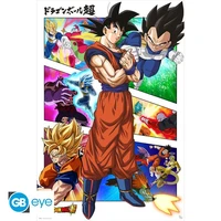 Dragon ball super - poster maxi (91,5x61 cm) - cases animés