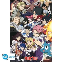 Fairy tail - poster maxi (91,5x61 cm) - fairy tail vs other guilds