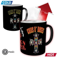 Guns n roses - mug heat change - 320 ml - cross
