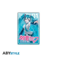 Hatsune miku - aimant standard - clin d'oeil