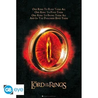 Lord of the rings - poster maxi (91,5x61 cm) - anneau unique