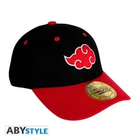 Naruto shippuden - casquette - noir & rouge - akatsuki