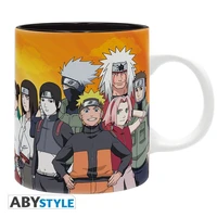 Naruto shippuden - mug - 320 ml - ninjas de konoha