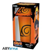 Naruto shippuden - pck glass + coaster