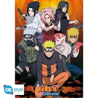 Naruto shippuden - poster maxi (91,5x61 cm) - groupe guerre ninja