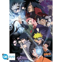 Naruto shippuden - poster maxi (91,5x61 cm) - groupe guerre ninja