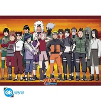 Naruto shippuden - poster maxi (91,5x61 cm) - ninjas konoha
