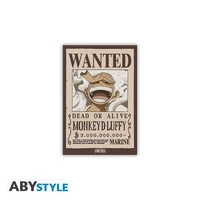 One piece - aimant standard - wanted luffy