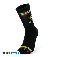 One piece - chaussettes- noir - skull