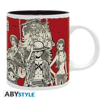 One piece - mug - 320 ml - luffy's crew japanese style