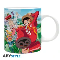 One piece - mug - 320 ml - luffy & vegapunk