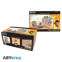 One piece - pack mug 320 ml + acryl® + cartes postales "luffy"