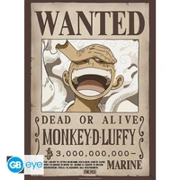 One piece - poster chibi (52x38 cm) - wanted luffy wano