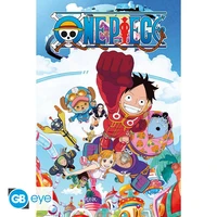 One piece - poster maxi (91,5x61 cm) - egg head couverture