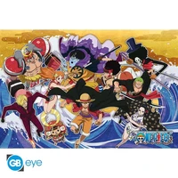 One piece - poster maxi (91,5x61 cm) - l'équipage au pays de wano