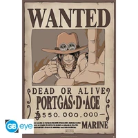One piece - poster maxi (91,5x61 cm) - wanted ace