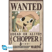 One piece - poster maxi (91,5x61 cm) - wanted chopper new