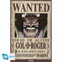 One piece - poster maxi (91,5x61 cm) - wanted gol .d. roger