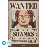 One piece - poster maxi (91,5x61 cm) - wanted shanks wano