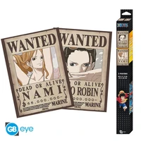 One piece - set 2 posters chibi (52x38 cm) - nami & robin