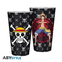 One piece - verre xxl - 400 ml - luffy