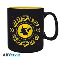 Pokemon - mug - 460 ml - pikachu noir iconique