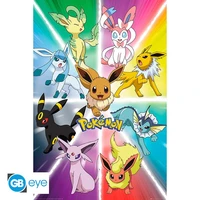 Pokemon - poster maxi (91,5x51 cm) - evoli evolutions