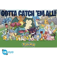 Pokemon - poster maxi (91,5x61 cm) - favoris de tous les temps