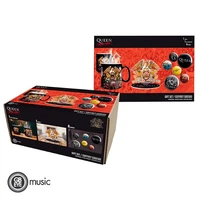 Queen - pck mug heat change 320 ml + acryl® + pack de badges "mix"