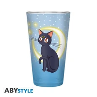 Sailor moon - verre xxl - 400 ml - luna & artemis