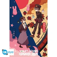 Toilet-bound hanako-kun - poster maxi (91,5x61 cm) - hanako & tsukasa