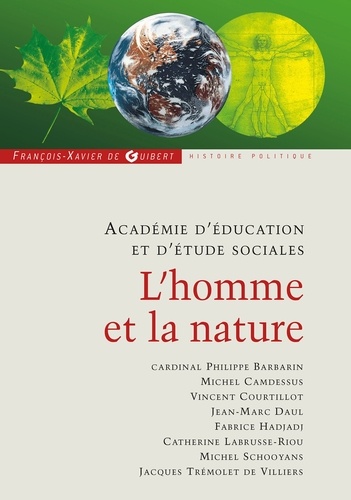 L'homme et la nature. Annales 2007-2008