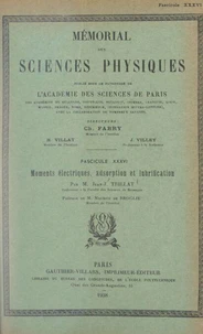 Moments électriques, adsorption et lubrification