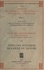 Problèmes de philosophie des sciences (premier Symposium, Bruxelles, 1947) (7). Vers une synthèse moderne du savoir. Suivi d'un Répertoire bibliographique de philosophie des sciences
