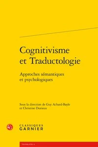 Cognitivisme et traductologie
