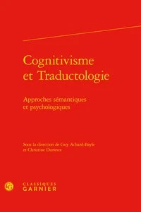 Cognitivisme et traductologie