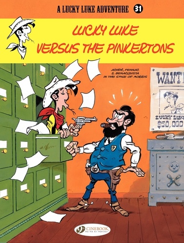  Achdé et Daniel Pennac - A Lucky Luke Adventure Tome 31 : Lucky Luke Versus the Pinkertons.