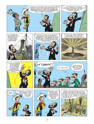 Les Aventures de Lucky Luke d'après Morris Tome 8 Un cow-boy à Paris - Occasion