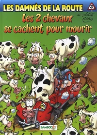 Les 2 chevaux se cachent pour mourir ; Vol au dessus d'un nid de 2 chevaux