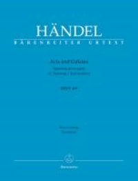 Acis and Galatea HWV 49b (2. Fassung) - Serenata in tre parti. Klavierauszug.