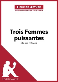Trois femmes puissantes de Marie Ndiaye