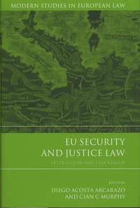 EU Security and Justice Law