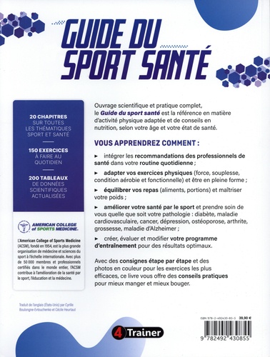 Guide du sport santé. Nutrition et activité physique adaptées à tous les âges