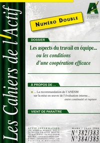 Les aspects du travail en équipe... ou les conditions d'une coopération efficace