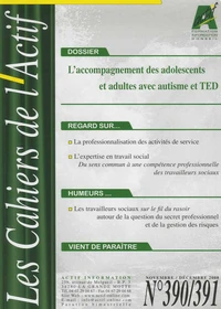 L'accompagnement des adolescents et adultes avec autisme et TED