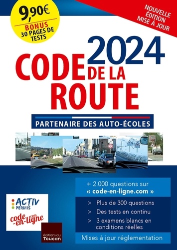 Code de la route Edition 2024 - Activ Permis