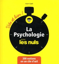 Ebook téléchargement gratuit deutsch pdf La psychologie pour les nuls MOBI iBook par Adam Cash in French