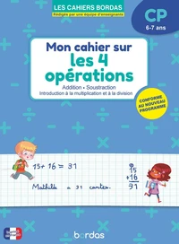 Mon cahier sur les 4 opérations CP